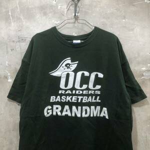 USA古着OCC RAIDERS バスケットチームTシャツ