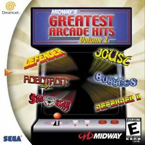 ★送料無料★北米版 Midway's Greatest Arcade Hits Vol 1 ミッドウェイズ グレイテスト アーケードヒッツ Dreamcast ドリームキャスト