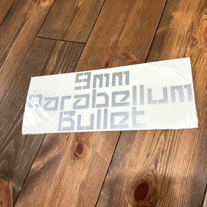 9mm parabellum bullet ステッカー