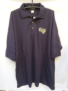 ST. LOUIS RAMS NFL セントルイス ラムズ ポロシャツ半袖 半袖ポロシャツ POLO-SHIRTS 2XL XXL 995