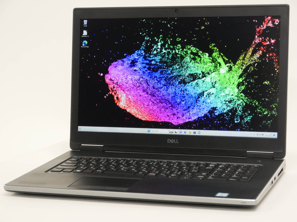 Windows11 DELL Precision7730 第8世代Core i7-8850H メモリ16GB