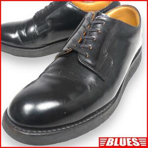 即決★Danner★25.5cm レザーレースアップシューズ ポストマンシューズ メンズ 黒 本革 本皮 革靴 ビジネスシューズ