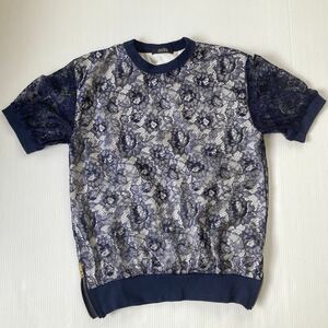 (USED)UNDERCOVER アンダーカバー UC レイヤード レース Tシャツ Tee 半袖 トップス カットソー シースルー 透け感