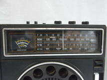 【B】▲National ナショナル RQ-552 ラジオ カセット レコーダー FM/MW/SW 3バンド ラジカセ 部品どり レトロ ビンテージ ジャンク▲80_画像2