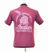 Indian Motorcycle（インディアン モーターサイクル）LOGO BRAND S/S TEE IM72828 ロゴ ブランド クルーネック 半袖 Tシャツ バイカー東洋_画像1