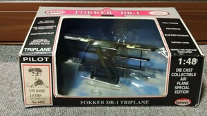 model power モデルパワー 1/48 FOKKER フォッカー DR-1 TRIPLANE 黒