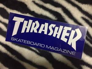 THRASHER スラッシャー 青 9×23,5cm