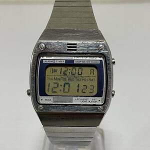 ☆動作品☆SEIKO A259-5080 　電池交換済み　デジタル時計 セイコー