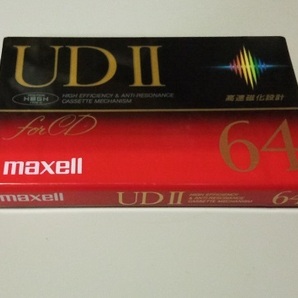 未使用 カセットテープ maxell マクセル UDⅡ 64 TYPE2 ハイポジ 64分 ②の画像1
