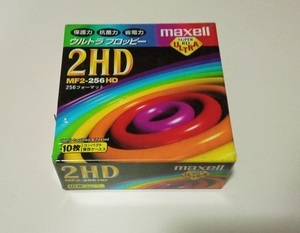 未使用 maxell マクセル 2HD MF2-256HD フロッピーディスク 10枚組
