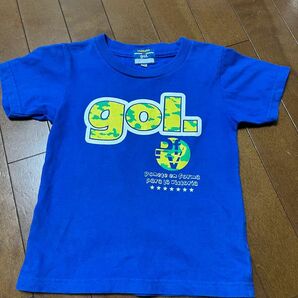 ゴル　gol. Tシャツ110 サッカー ミキハウス プッチー ダブルB ミキハウスダブルB