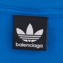 BALENCIAGA バレンシアガ 23SS ×adidas バレンシアガ アディダス オーバーサイズTシャツ ロゴ 731769 TNVP3 ブルー_画像7