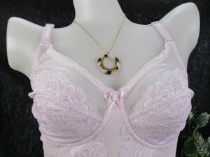 FU*2* translation equipped * Chandeal * high class correction * Logo! beautiful floral print race. body suit *C70M* pink 