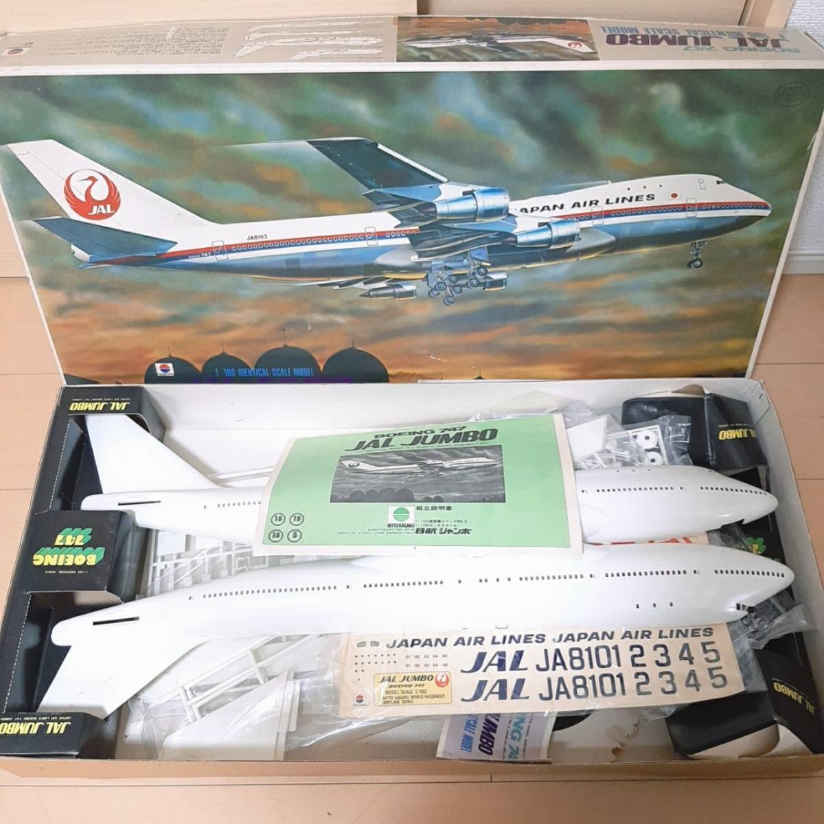 ヤフオク! -「1／100 boeing 747」(プラモデル) の落札相場・落札価格