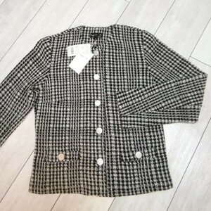 新品 agnes b. ノーカラージャケット (送料込)