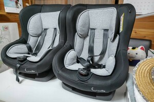 双子用品　ベビー用品【Cradle オーカⅢ 0〜4才 チャイルドシート ２個セット】