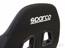 【再入荷★正規品/sparco newバージョン】★セミバケットシート R100J★ ブラック/ブラックボーダー(左右共通モデル)009014ENRNR_画像7