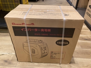 018★未使用品・即決価格★ナカトミ インバータ発電機 EIVG-1600D