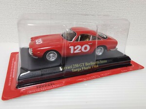 送料300円〜★未開封★ アシェット 公式フェラーリF1コレクション Ferrari 250 GT Berlinetta lusso Targa Florio 1964 1/43 ミニカー