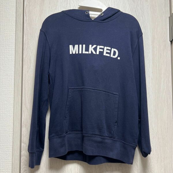 MILK FEDスウェットパーカー 