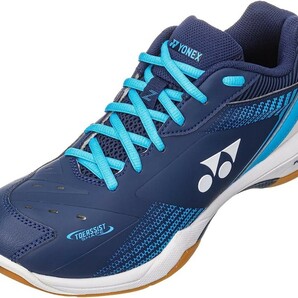 【SHB65Z3W(019) 23.0】YONEX(ヨネックス) バドミントンシューズ パワークッション65Z3ワイド ネイビーブルー 新品未使用　定価15400円