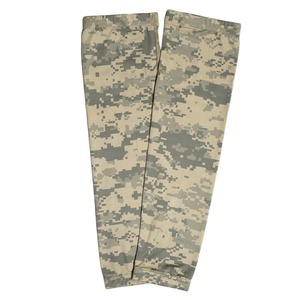  arm cover camouflage pattern camouflage -ju polyester / Spandex arm sleeve [ ACU digital duck / L size ]