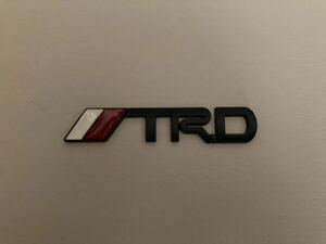 トヨタ TRD ブラック　エンブレム　ステッカーささ