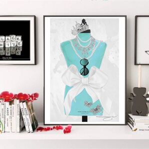 インテリアアートポスターA4フレーム付き