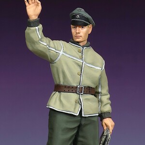 [174] final product 1/35 figure WW2 Germany army Germany .. equipment parent .. finger .. winter Painted and Built Figure 50mm