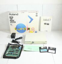 通電のみ確認 Roland ローランド cm-30 MPU-PC98Ⅱ ミュージ郎300 V3 箱入り_画像1