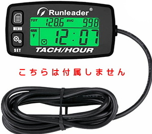 Runleader Self Powered Digtal Tach Maintenance Hour Meter 日本語マニュアル（RL-HMO32）