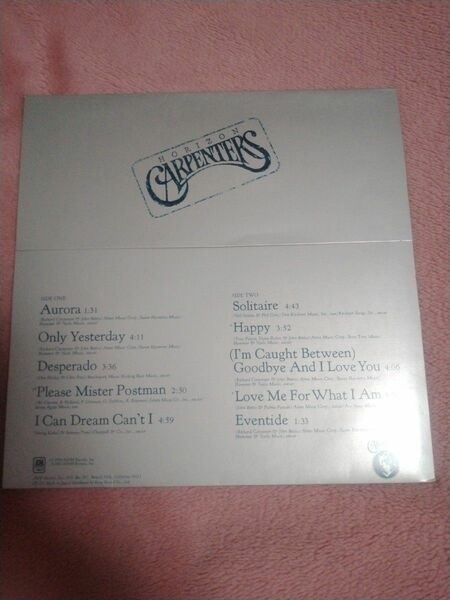 【LPレコード】カーペンターズ｢緑の地平線／ホライズン｣