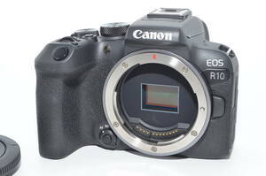 230784★ほぼ新品★Canon キヤノン ミラーレスVlogカメラ EOS R10 ボディのみ 24.2万画素 4K映像 DIGIC Xイメージプロセッサー