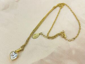 【Бесплатная доставка】 Mario Valentino Mario Valentino Heart Gold Gold Tone Vintage Collece Используется летучая мышь