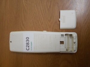 C2830◇ナショナル エアコンリモコン A75C2446 ◇クリックポスト