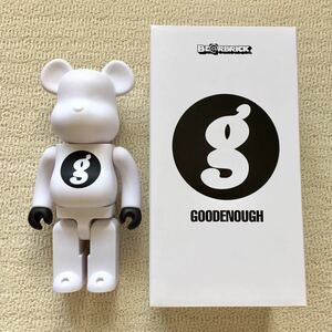 MEDICOM TOY BE@RBRICK GOODENOUGH メディコムトイ ベアブリック グッドイナフ 400％ 元箱付き 藤原ヒロシ クマ型ブロックタイプフィギュア