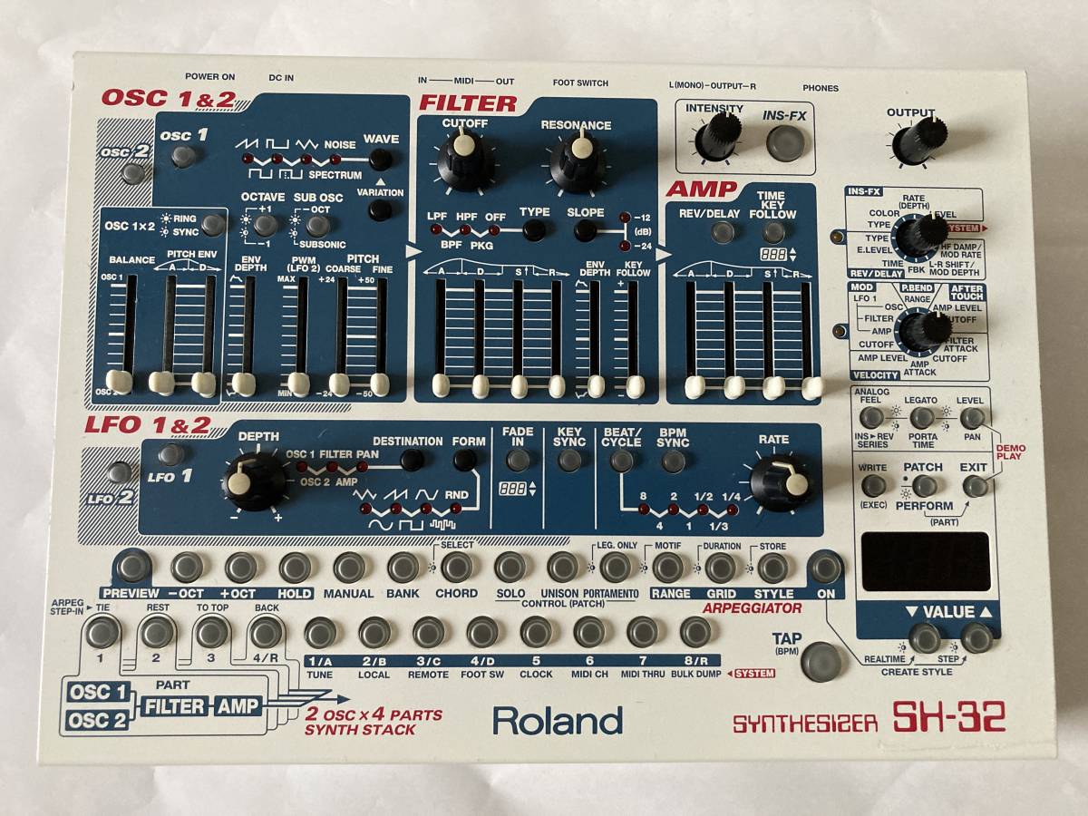 ヤフオク! -「roland sh-32」の落札相場・落札価格