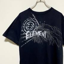 アメリカ古着　エレメント　ELEMENT　スケボー　ストリート　半袖Tシャツ　プリント　Sサイズ　コットン　【F266】_画像3