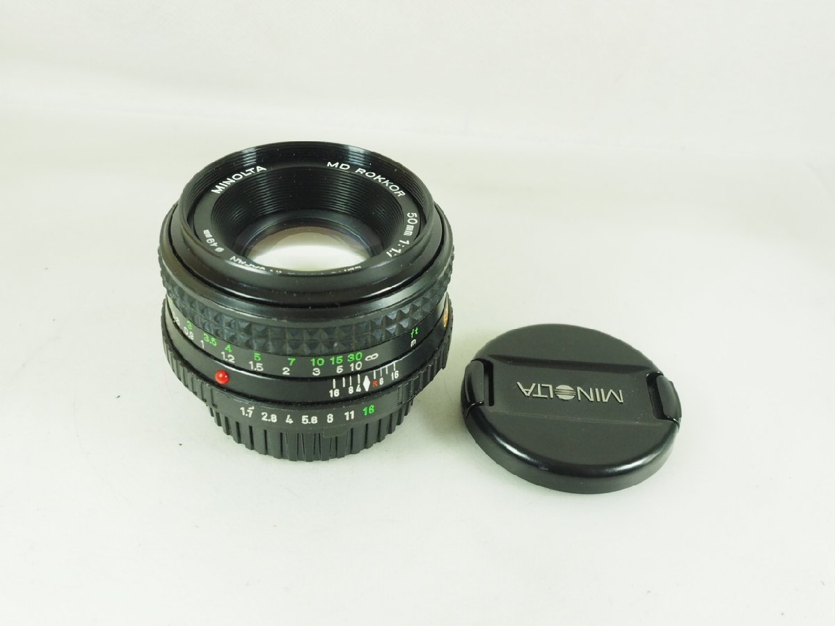 2023年最新】ヤフオク! -minolta md 50mm f1.7の中古品・新品・未使用