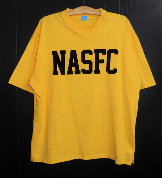 ☆美品 SCREEN STARS × JEANS FACTORY スクリーンスターズ ジーンズファクトリー 23ss NASFC HEAVY S/S TEE Tシャツ Lサイズ イエロー