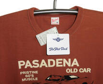 Γ新品タグ付 定価7,200円 THE FLAT HEAD フラットヘッド PASADENA OLD CAR THO-05W Tシャツ 36 ブラウン_画像2