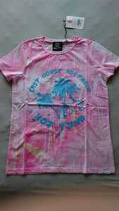 豪州発 新品 超激安！　Hot Tuna Sublimatn T Ld82 pink graphic US-M JPN-L