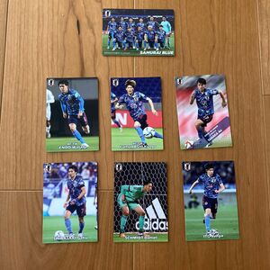 サッカー日本代表チップス　カード