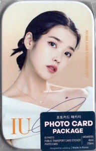 Korea K-POP *IU I You * photo card package 