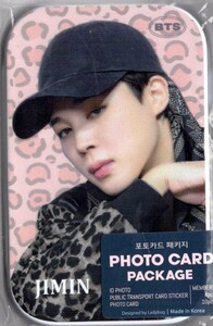  Korea K-POP *BTS van tongue JIMINjimin* photo card package 