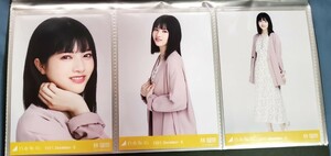 乃木坂46 林瑠奈 2021.December-Ⅱ 生写真 コンプ ノーカラージャケット