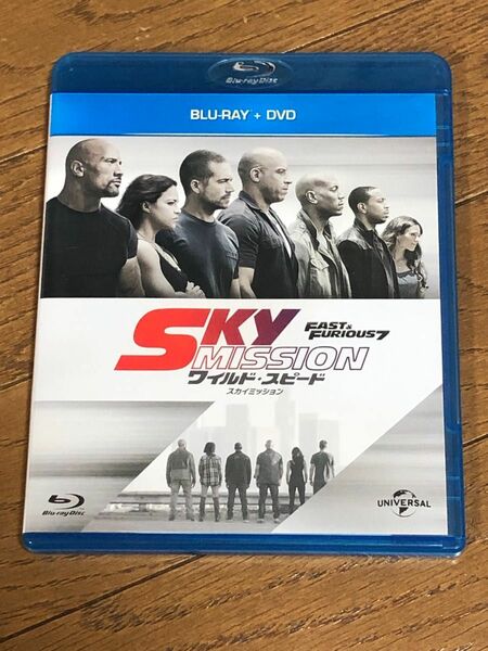 ☆ワイルドスピード SKY MISSION ブルーレイ+DVDセット Blu-ray