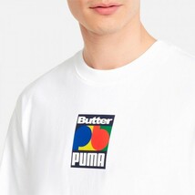 プーマ バターグッズ コラボ グラフィック Tシャツ USサイズXL (2XL相当) ホワイト 白 BUTTER GOODS ストリートブランド 半袖_画像3