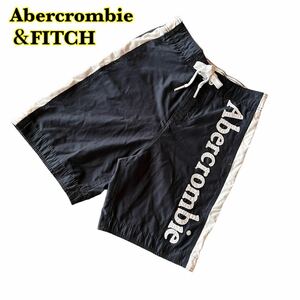 Abercrombie&FITCH アバクロンビーアンドフィッチ　ショートパンツ 紺　メンズ　XSサイズ　【AY1118】