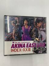 CD 中森明菜 イースト・ライヴ インデックス23 ※070495_画像1